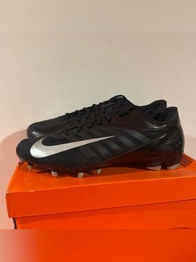 Size 13 Nike Vapor Pro Low TD Football Cleats Black 511340-001 - NEW